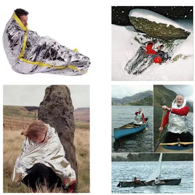 160*210cm 3 PCS Emergency Myra - Survival Blanket Reflective review and price