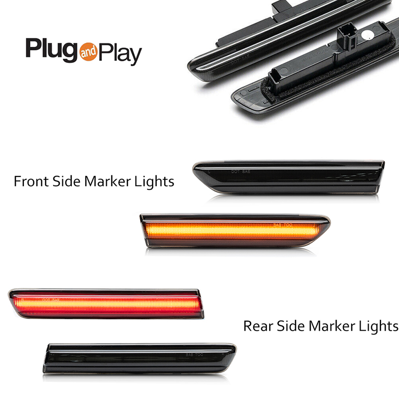 Smoked Lens Front Amber / Rear - Signal Flare Kit review and price